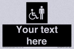 Custom information: black panel disabled and male